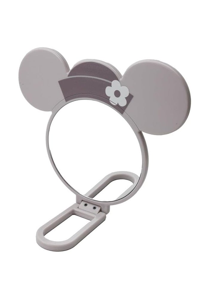 Daiso Die Cut Hand Mirror - Minnie - Purple - Image 2